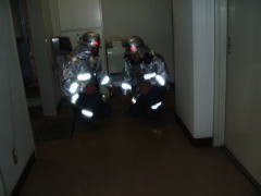 倒壊建物内の要救助者検索訓練