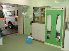救急消毒室の写真