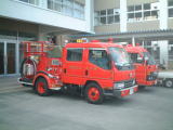 西消防団消防車の写真