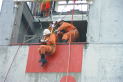 引揚救助訓練の写真